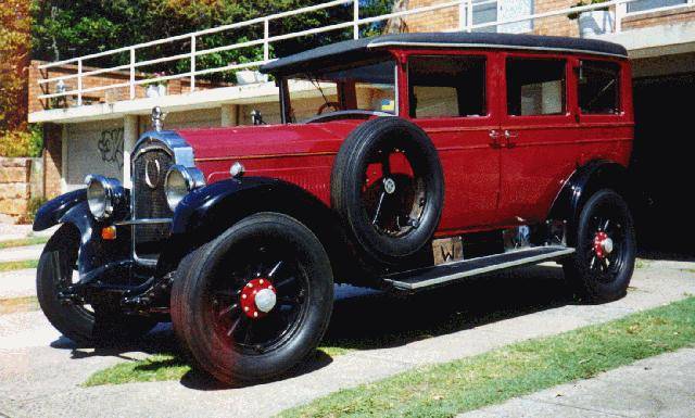 1927 Willys Knight Model 70A Sedan - America