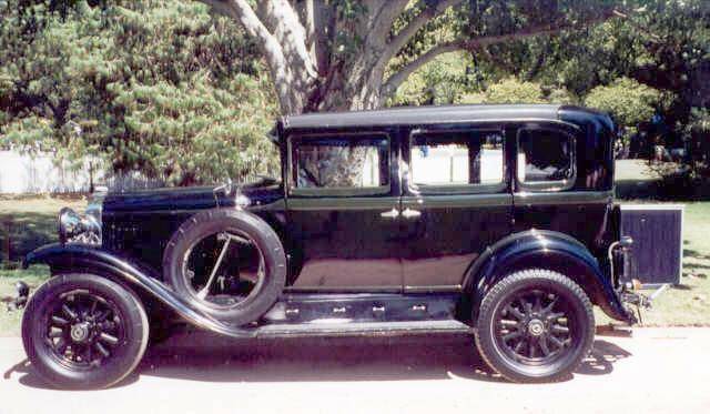 1930 Willys Knight Model 70B Sedan - Australia