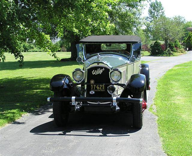 1929 Willys Knight Model 66A Varsity Roadster - America