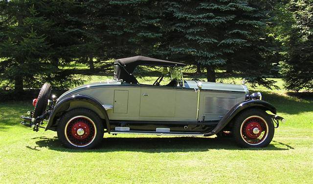 1929 Willys Knight Model 66A Varsity Roadster - America