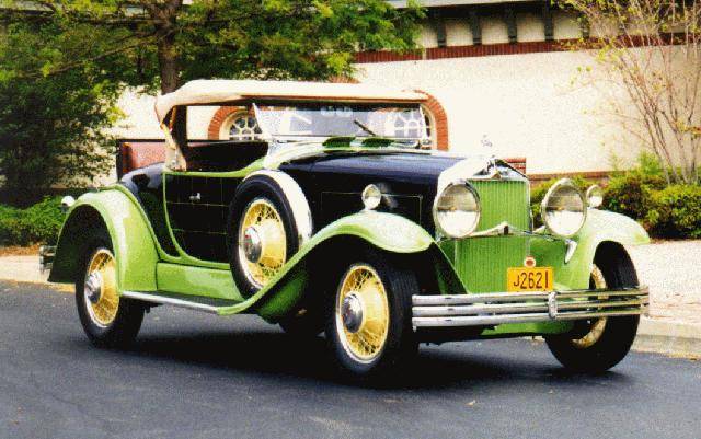 1930 Willys Knight Model 66B Plaidside Roadster - America