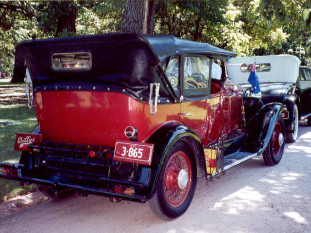 1930 Willys Knight Model 70B Touring (Holden Body) - Australia