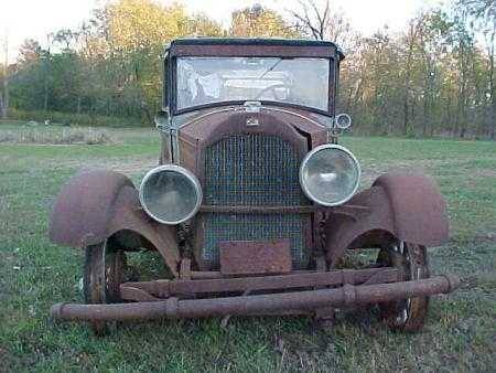 Unrestored 1929 Willys Knight Model 56 Sedan - America