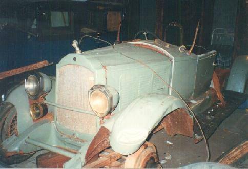 1927 Willys Knight Model 66A Varsity Roadster (Unrestored) - Australia