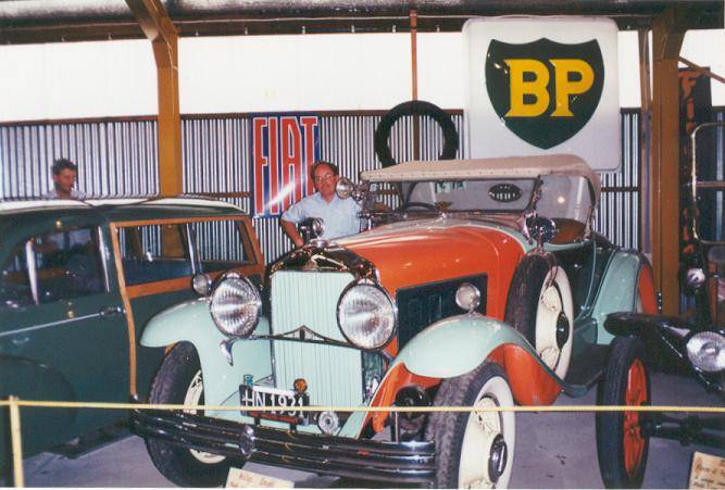 1930 Willys Knight Model 66B Plaidside Roadster - New Zealand