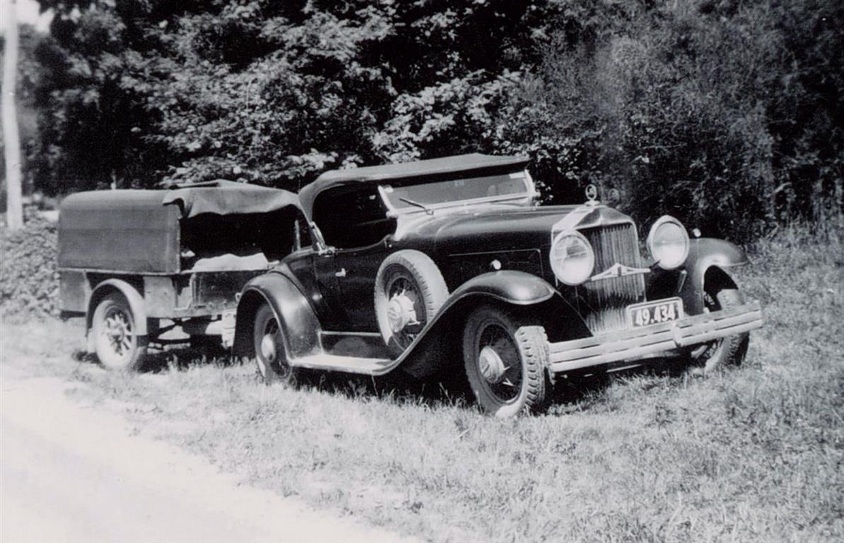 1930 Willys Knight Model 66B Plaidside Roadster - New Zealand