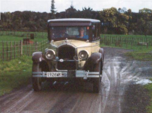 1926 Willys Knight Model 70 Sedan - New Zealand