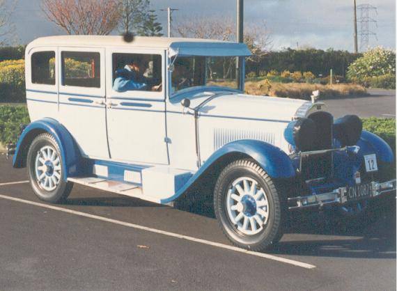 1928 Willys Knight Model 56 Sedan - New Zealand