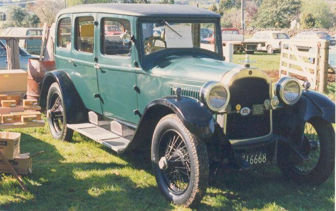 1922 Willys Knight Model 20A Sedan (Neilson Body) - New Zealand