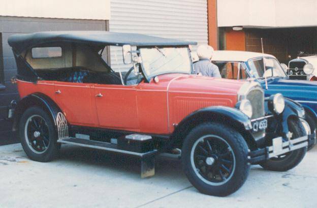 1926 Willys Knight Model 70 Touring - New Zealand