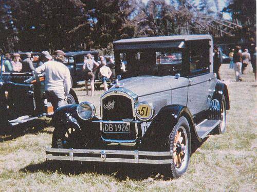 1926 Willys Knight Model 70 Coupe - New Zealand