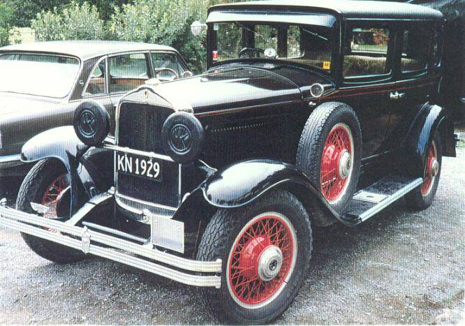 1929 Willys Knight Model 70B Sedan - New Zealand