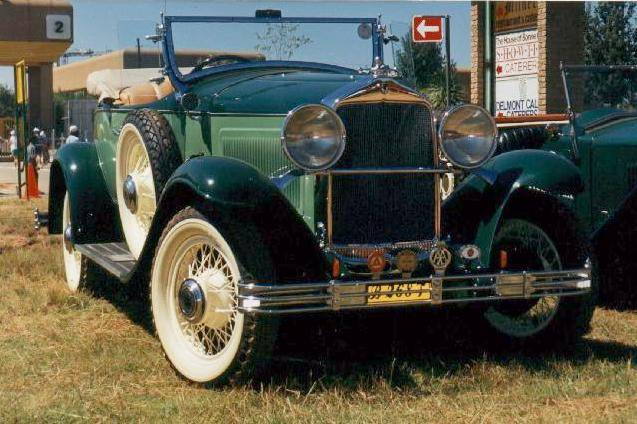 1929 Willys Knight Model 70B Roadster - South Africa