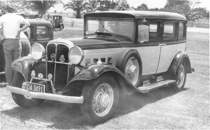 1931 Willys Knight Model 66D Sedan - New Zealand