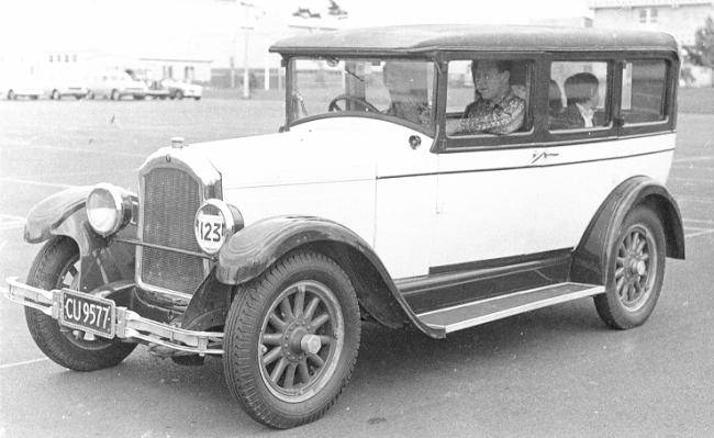 1928 Willys Knight Model 70A Sedan - New Zealand