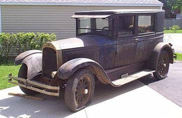 1925 Willys Knight Model 65 Sedan (3 Door) - America