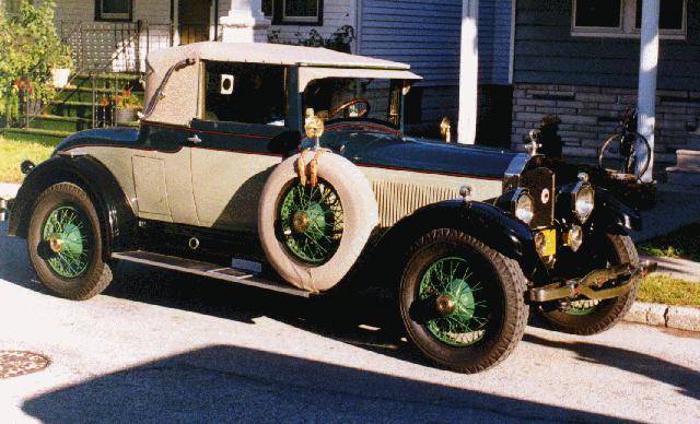 1926 Willys Knight Model 66 Cabriolet - America