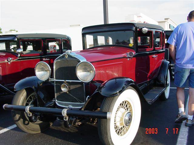 1929 Willys Knight Model 70B Sedan - America