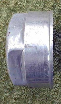 Pressed Aluminum Hubcap - 3 1/4 hub - Model 66, 66A