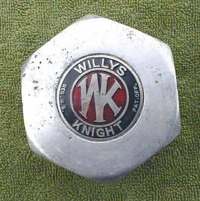 Cast Aluminum Cap for early Willys Knight Model 20