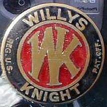 Willys Knight Model 67 Radiator Emblem